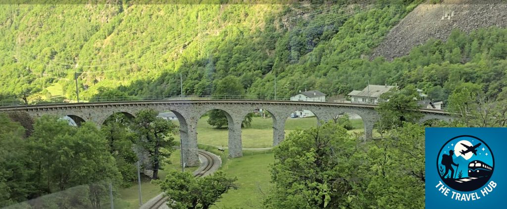 Brusio train viaduct 